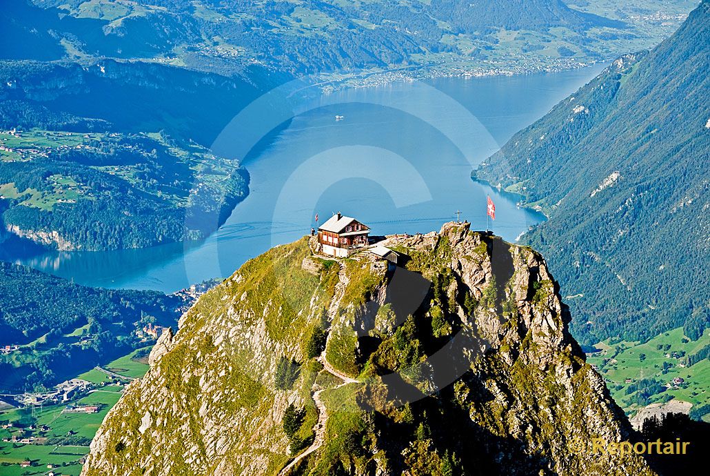 Foto: Die Schweiz. (Luftaufnahme von Niklaus Wächter)