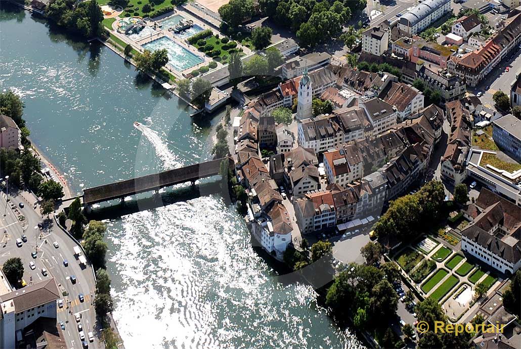 Foto: Die Altstadt von Olten.. (Luftaufnahme von Niklaus Wächter)