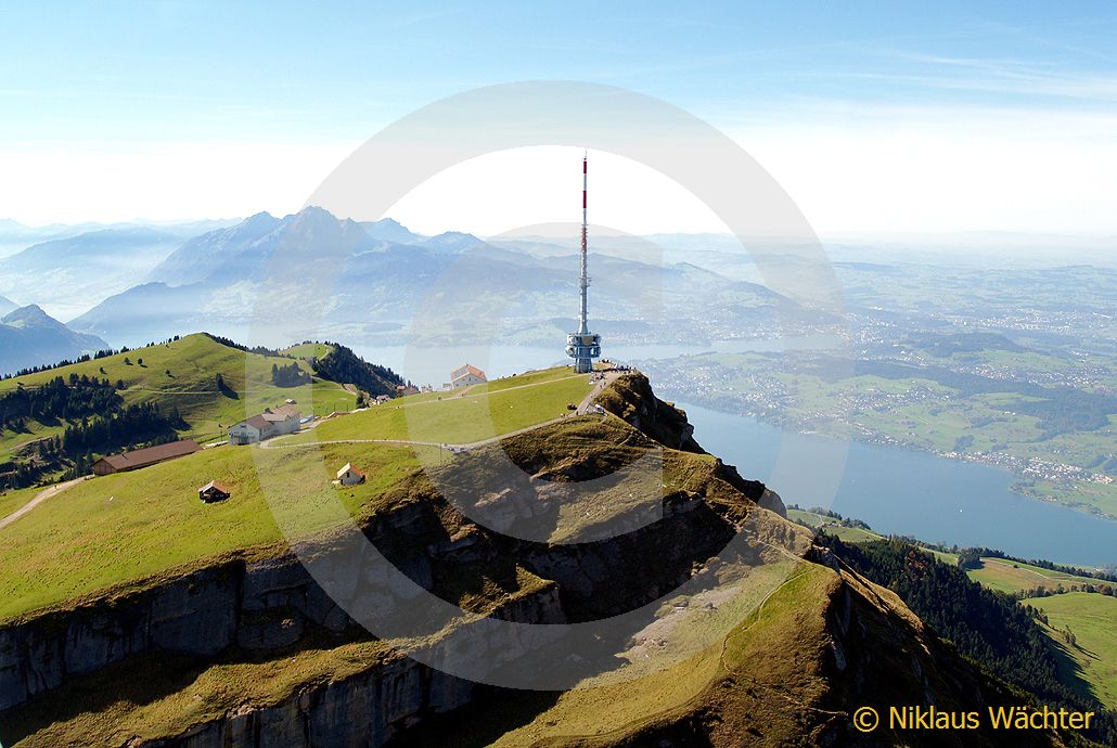 Foto: Die Rigi. (Luftaufnahme von Niklaus Wächter)