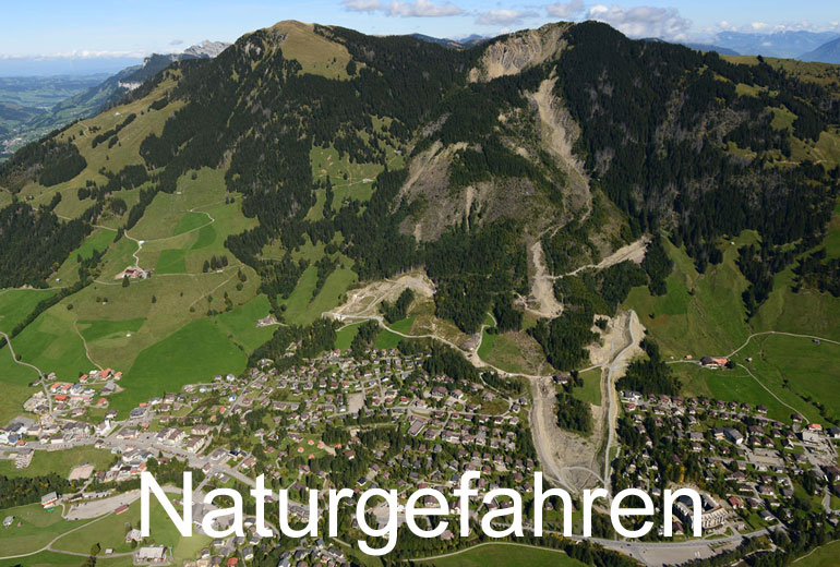 Foto: NATURGEFAHREN. (Luftaufnahme von Niklaus Wächter)