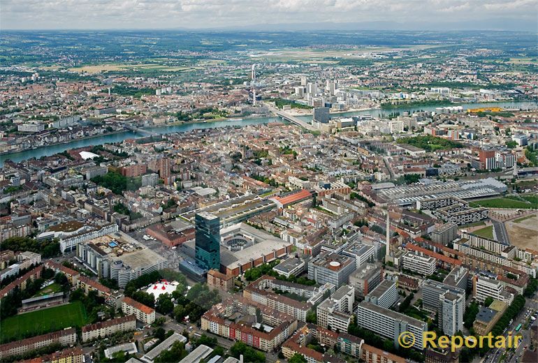 Foto: Basel. (Luftaufnahme von Niklaus Wächter)