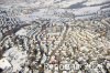 Luftaufnahme Kanton Zug/Stadt Zug/Zug im Schnee - Foto Zug 5934