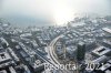 Luftaufnahme Kanton Zug/Stadt Zug/Zug im Schnee - Foto Zug 5935