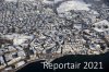 Luftaufnahme Kanton Zug/Stadt Zug/Zug im Schnee - Foto Zug 5942