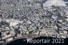 Luftaufnahme Kanton Zug/Stadt Zug/Zug im Schnee - Foto Zug 5943