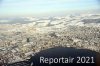 Luftaufnahme Kanton Zug/Stadt Zug/Zug im Schnee - Foto Zug 5950