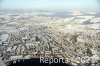 Luftaufnahme Kanton Zug/Stadt Zug/Zug im Schnee - Foto Zug 5954