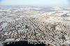 Luftaufnahme Kanton Zug/Stadt Zug/Zug im Schnee - Foto Zug 5955