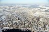 Luftaufnahme Kanton Zug/Stadt Zug/Zug im Schnee - Foto Zug 5956