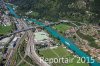 Luftaufnahme Kanton Bern/Interlaken/Interlaken Bahnhof - Foto Bearbeitet Interlaken Bahnhof 6312