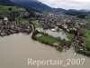 Luftaufnahme HOCHWASSER/Sarnen - Foto Sarnen Aug 2007 3225