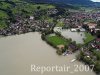 Luftaufnahme HOCHWASSER/Sarnen - Foto Sarnen Aug 2007 3227