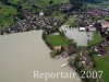 Luftaufnahme HOCHWASSER/Sarnen - Foto Sarnen Aug 2007 3228