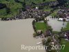 Luftaufnahme HOCHWASSER/Sarnen - Foto Sarnen Aug 2007 3229