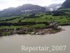 Luftaufnahme HOCHWASSER/Sarnen - Foto Sarnen Aug 2007 3237