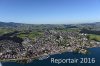 Luftaufnahme Kanton Zuerich/Richterswil - Foto Richterswil 3563