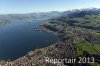 Luftaufnahme Kanton Zuerich/Richterswil - Foto Zuerichsee 5885