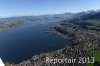 Luftaufnahme Kanton Zuerich/Richterswil - Foto Zuerichsee 5888