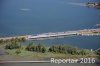 Luftaufnahme EISENBAHN/Rapperswil Bahnhof Seedamm - Foto Rapperswil 3537