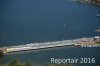 Luftaufnahme EISENBAHN/Rapperswil Bahnhof Seedamm - Foto Rapperswil 3543