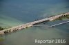 Luftaufnahme EISENBAHN/Rapperswil Bahnhof Seedamm - Foto Rapperswil 3547