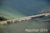 Luftaufnahme EISENBAHN/Rapperswil Bahnhof Seedamm - Foto Rapperswil 3549