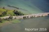 Luftaufnahme EISENBAHN/Rapperswil Bahnhof Seedamm - Foto Rapperswil 3552