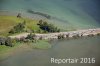 Luftaufnahme EISENBAHN/Rapperswil Bahnhof Seedamm - Foto Rapperswil 3553