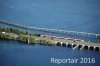 Luftaufnahme EISENBAHN/Rapperswil Bahnhof Seedamm - Foto Rapperswil 5677