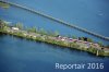 Luftaufnahme EISENBAHN/Rapperswil Bahnhof Seedamm - Foto Rapperswil 5679