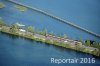 Luftaufnahme EISENBAHN/Rapperswil Bahnhof Seedamm - Foto Rapperswil 5680