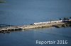 Luftaufnahme EISENBAHN/Rapperswil Bahnhof Seedamm - Foto Rapperswil 5683