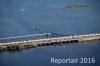 Luftaufnahme EISENBAHN/Rapperswil Bahnhof Seedamm - Foto Rapperswil 5688