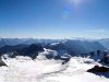 Luftaufnahme Kanton Uri/Huefi-Gletscher - Foto Huefi-GletscherToedigletscher