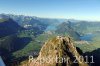 Luftaufnahme Kanton Schwyz/Mythen/GR Mythen Sommer - Foto Grosser Mythen 6350