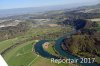 Luftaufnahme Kanton Bern/Aare bei Golaten - Foto Aare 3889