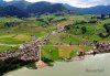 Luftaufnahme HOCHWASSER/Hochwasser in Gross SZ - Foto Unwetter GrossGROSS8