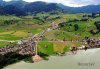 Luftaufnahme HOCHWASSER/Hochwasser in Gross SZ - Foto Unwetter GrossGROSS8LEICHT