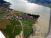 Luftaufnahme HOCHWASSER/Hochwasser in Gross SZ - Foto Unwetter GrossP6212130