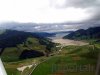 Luftaufnahme HOCHWASSER/Hochwasser in Gross SZ - Foto Unwetter GrossP6212167