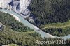 Luftaufnahme Kanton Graubuenden/Rheinschlucht - Foto Rheinschlucht 4099