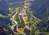 Luftaufnahme AUTOBAHNEN/A2 Gotthard-Nordportal - Foto Gotthardtunnel NordportalGotthardstau1