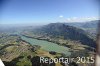 Luftaufnahme SEEN/Lac de la Gruyere - Foto Bearbeitet Greyerzersee 3231