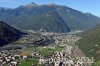 Luftaufnahme BODENVERLUST/Bellinzona - Foto Bellinzona 7032