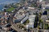 Luftaufnahme EISENBAHN/Zug Bahnhof - Foto Bearbeitet Zug Bahnhof