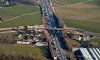 Luftaufnahme AUTOBAHNEN/A1 A2 Wiggertal Haerkingen - Foto Autobahn A1 A2A2 Gunzgen 1478