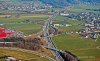 Luftaufnahme AUTOBAHNEN/A1 A2 Wiggertal Haerkingen - Foto Autobahn A1 A2A2 Haerkingen 1464