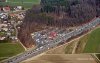 Luftaufnahme AUTOBAHNEN/A1 A2 Wiggertal Haerkingen - Foto Autobahn A1 A2Autobahn-Raststaette Gunzgen Nord 1487