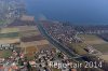 Luftaufnahme Kanton Waadt/La Broye-Muendung - Foto La Broye Murtensee 9930