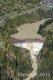 Luftaufnahme HOCHWASSER/Stausee Ferden VS - Foto Stausee Ferden Okt 2011 8260